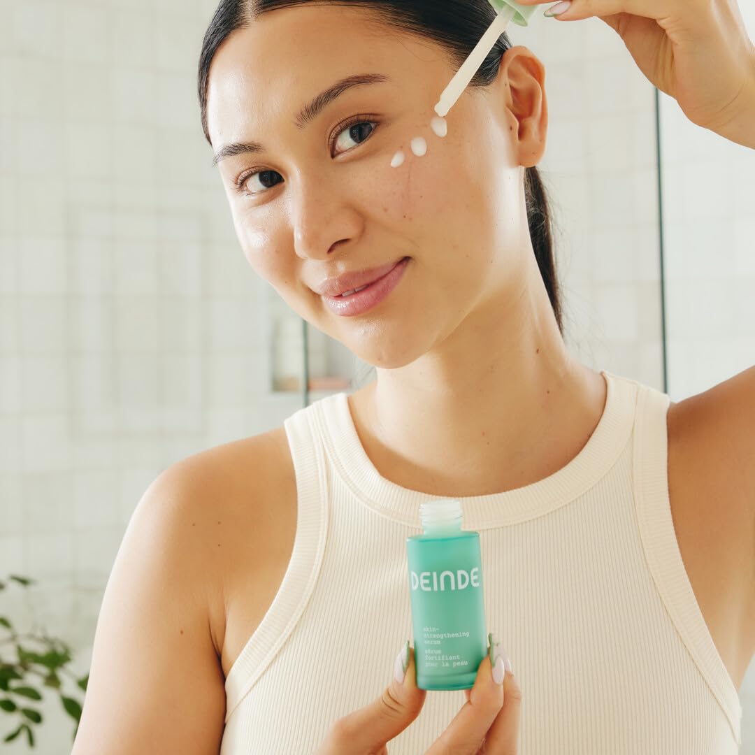 DEINDE Skin-Strengthening Serum - 5-Benefits-in-1 Skincare Serum for Face, with Naringenin, Niacinamide, Peptides