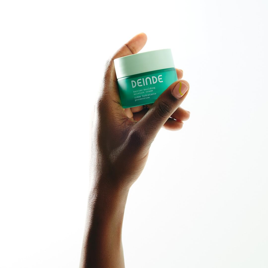 DEINDE Barrier-Building Moisture Cream for a Strengthened Barrier, Long-Lasting Moisture, and Softer, Smoother Skin. With Hyaluronic Acid, Polysaccharides, Skin-Identical Lipids, and Naringenin
