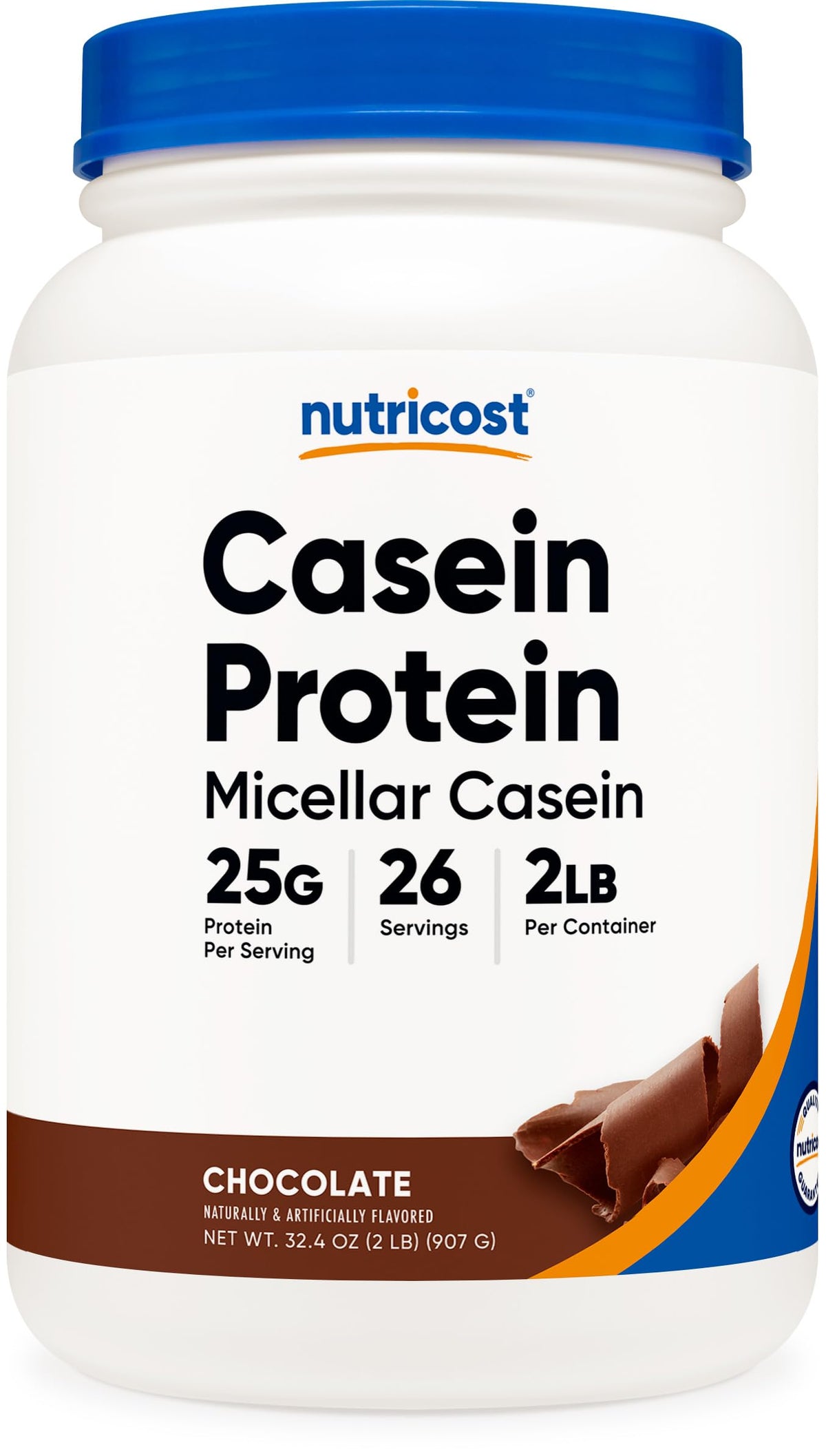 Nutricost Casein Protein Powder 5lb (Vanilla)