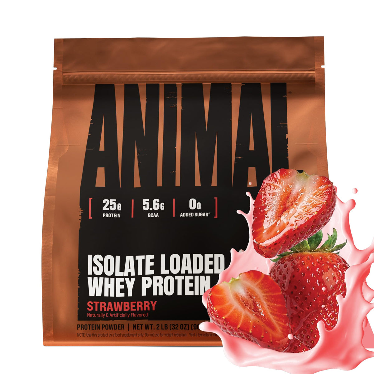 Animal Whey Isolate Protein Powder, 25G High Protein | Vanilla 4LB