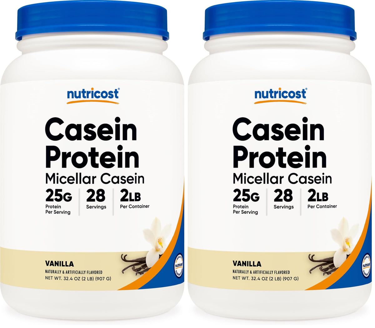 Nutricost Casein Protein Powder 5lb (Vanilla)