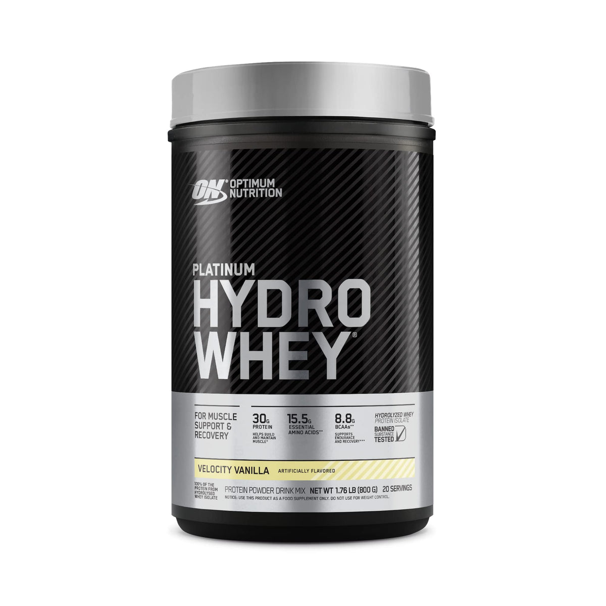 Optimum Nutrition Platinum Hydrowhey Protein Powder, Turbo Chocolate, 3.6LB