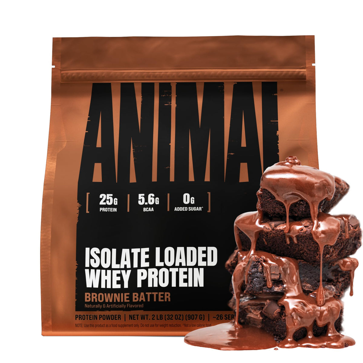 Animal Whey Isolate Protein Powder, 25G High Protein | Vanilla 4LB