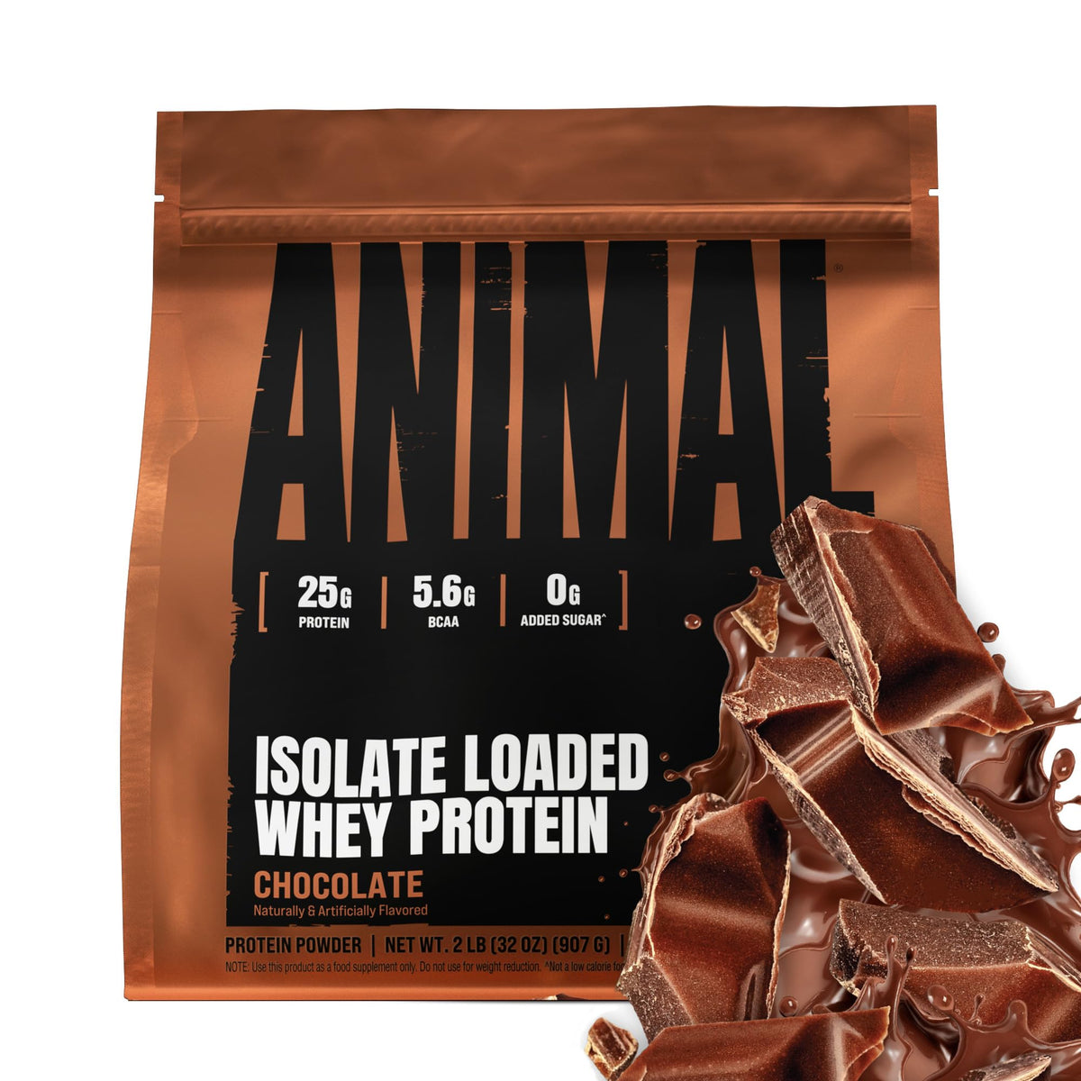 Animal Whey Isolate Protein Powder, 25G High Protein | Vanilla 4LB